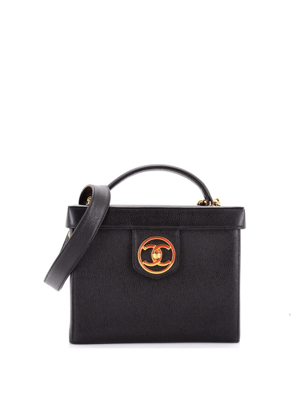 Chanel Vintage Vanity Case Caviar Small #289086C35B